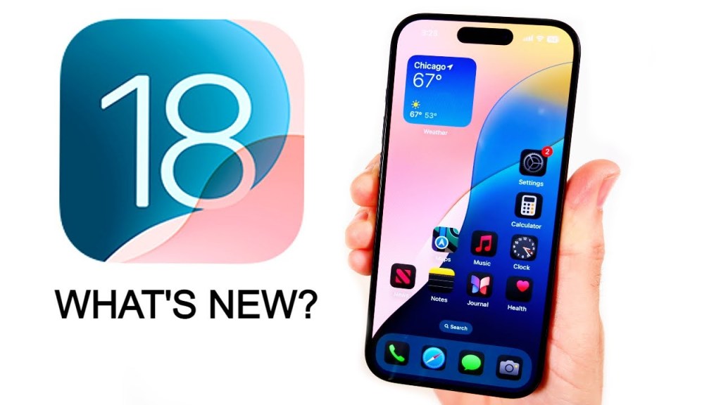 DISCOVER THE EXCITING FEATURES OF iOS 18: WHAT’S NEW IN APPLE’S LATEST UPDATE